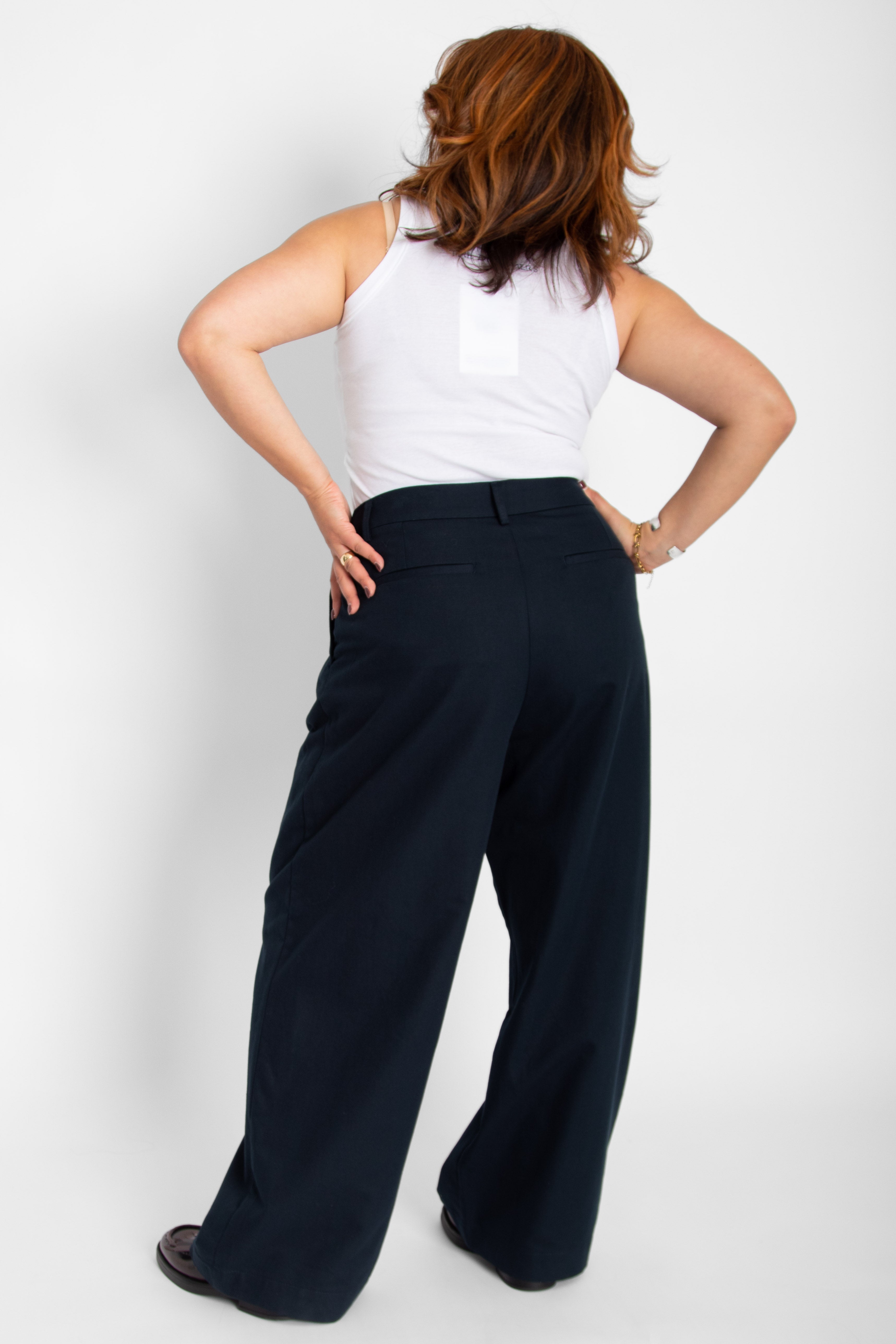 Dark Navy Pat Pants – The Sōl Collective
