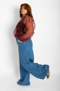 Tulsa Hedda Pants Denim Women's Bottoms Thinking Mu