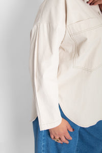 Malabou Shirt Crème Women's Tops Eve Gravel
