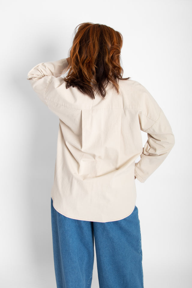 Malabou Shirt Crème Women's Tops Eve Gravel