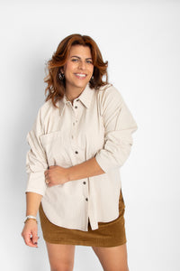 Malabou Shirt Crème Women's Tops Eve Gravel