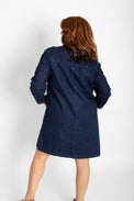Ocean Shirt Dress Heavy Denim Women's Dresses Bibico