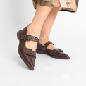 Ciara Brown Women's Shoes Flats Ateliers