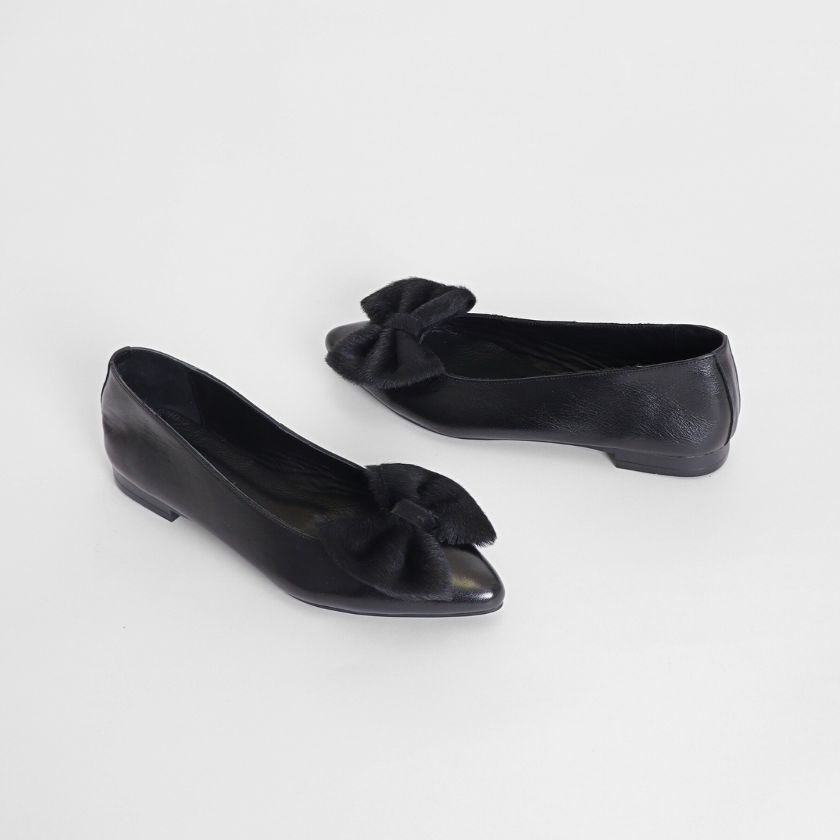 Clio Black Women's Shoes Flats Ateliers