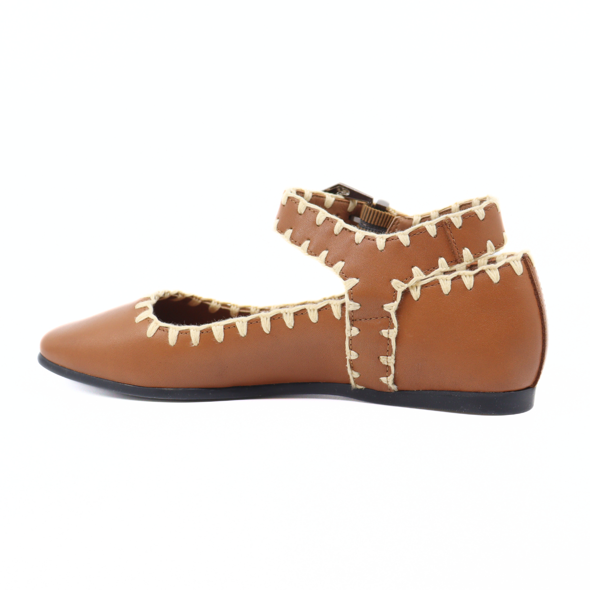 Crochet Mystic Flat Tan Women's Shoes Flats Free People