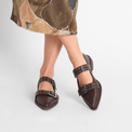 Ciara Brown Women's Shoes Flats Ateliers