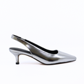 Maxine Slingback Metallic Women's Shoes Heels Shoe the Bear    