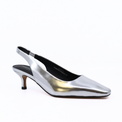 Maxine Slingback Metallic Women's Shoes Heels Shoe the Bear    