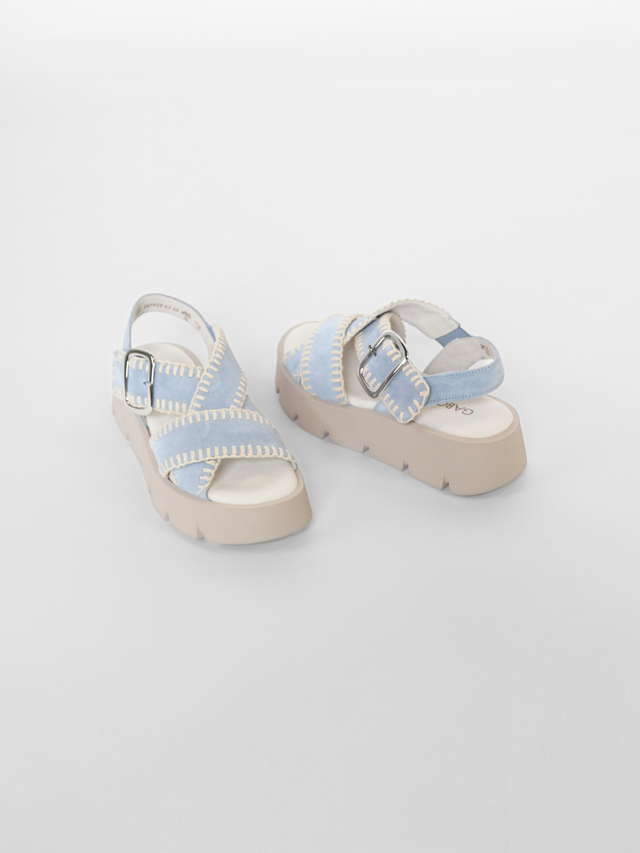 Sandalia Blue Women's Sandals Platforms Gabor