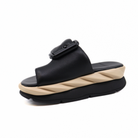 Mellow Glow Oreo Women's Sandals Platforms 4CCCCEES