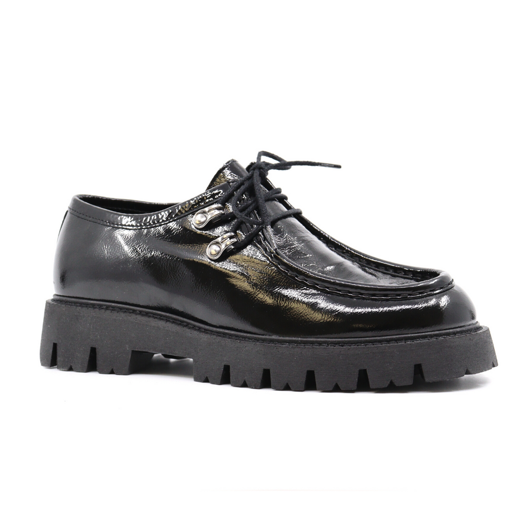 Women's patent oxford BARNABY BLACK by Ateliers