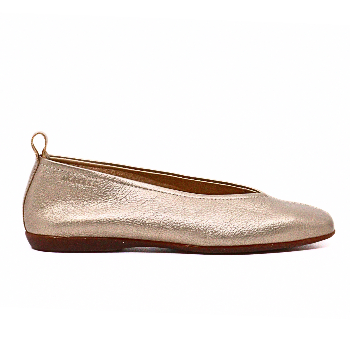 Ballet Flat Glow Platino Women's Shoes Flats Wonders    