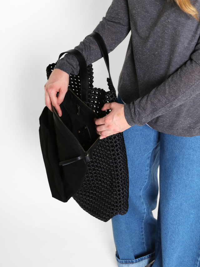 Beyond Tote Black Gifts + Accessories Bags All Black