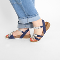 Koak Indigo/Komb Women's Sandals Think!