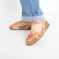 Koak Linen/Kombi Women's Sandals Think!