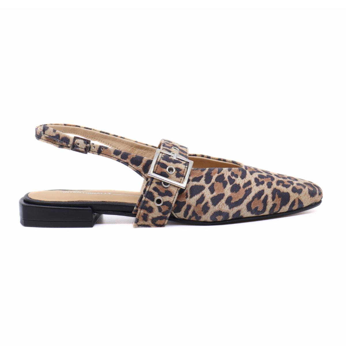 Pearl Leopard Women's Shoes Flats Intentionally Blank