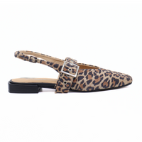 Pearl Leopard Women's Shoes Flats Intentionally Blank