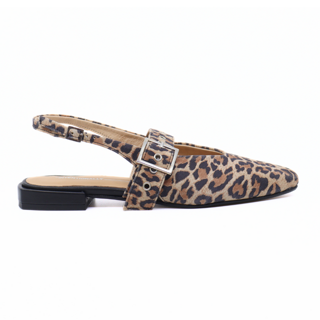 Pearl Leopard Women's Shoes Flats Intentionally Blank