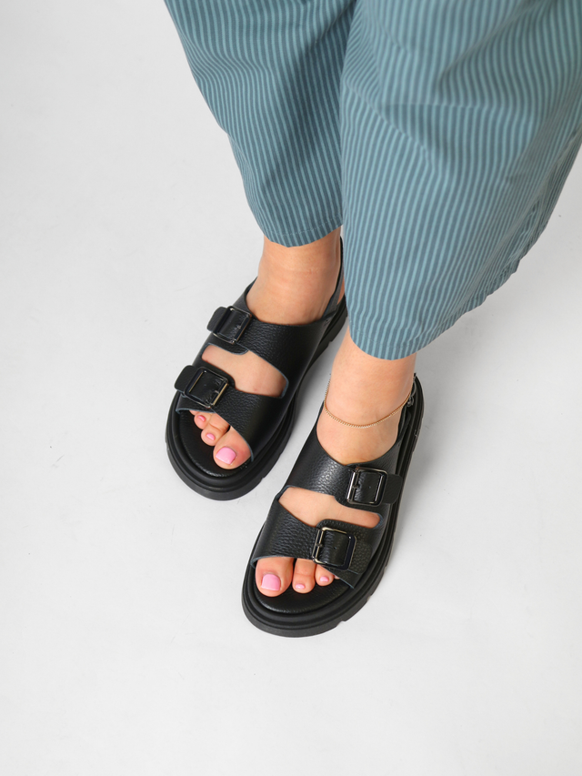 Candace Black Women's Sandals Ateliers