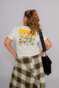 Costumbres Zowie Tee White
