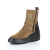 Women's suede wedge ankle boot DOXE by FLY LONDON