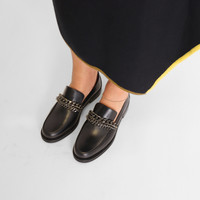 Carrera Sierra Black Women's Shoes Loafers Homers