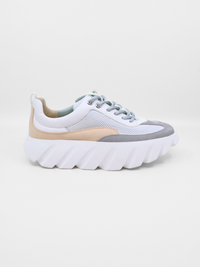 Tura Flow White Women's Sneakers Platforms 4CCCCEES
