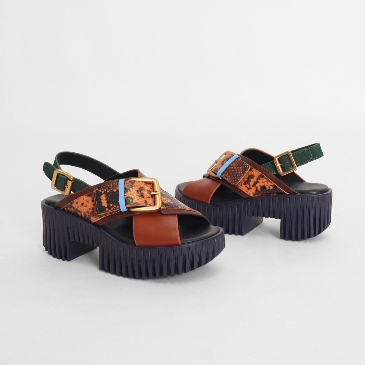 Plia Juno Coffee Women's Sandals Platforms 4CCCCEES