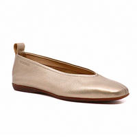 Ballet Flat Glow Platino Women's Shoes Flats Wonders    