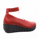 Vily Red Women's Shoes Platforms Fly London    