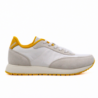 Nellie Vintage Blanc/Gold Women's Sneakers Woden    