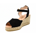 Oasis Black Women's Sandals Heels Ateliers    