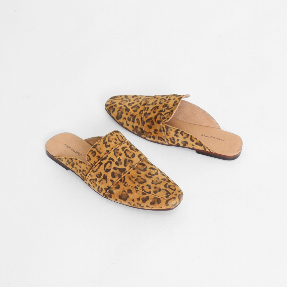 At Ease Embossed Loafer Leo Suede Women's Shoes Free People