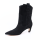 Dicte Suede Black Women's Boots Heels Shoe the Bear    