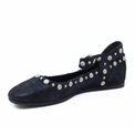 Mystic Mary Jane Navy Metallic Women's Shoes Flats Free People