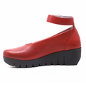 Vily Red Women's Shoes Platforms Fly London    