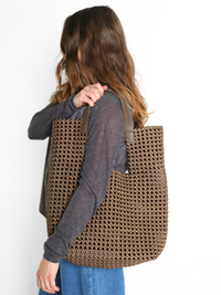 Beyond Tote Taupe Gifts + Accessories Bags All Black