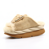 Women's platform furry buckle sandal MELLOW LAZE SAND by 4CCCCEES
