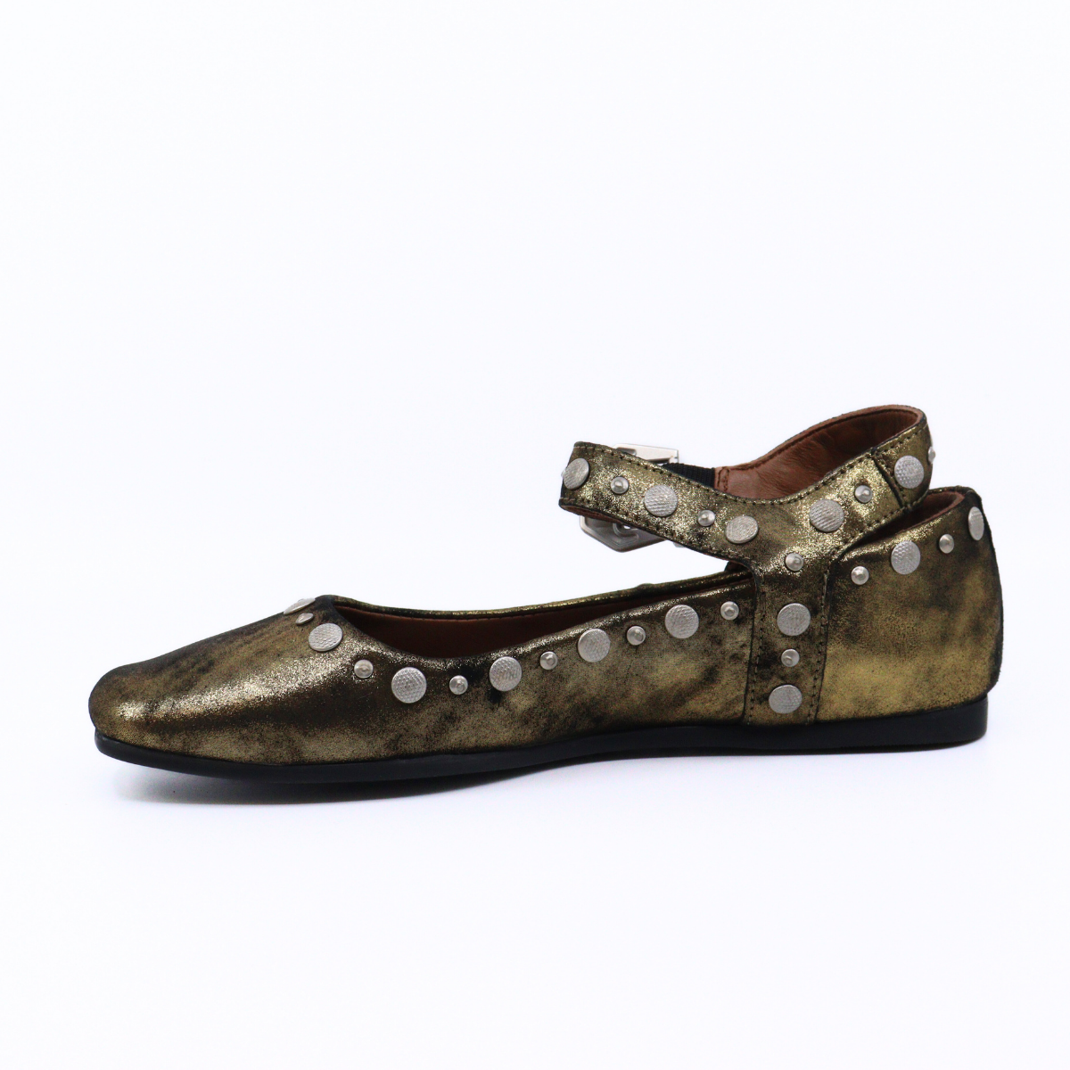 Mystic Mary Jane Bronze Metallic Women's Shoes Flats Free People