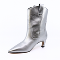 Dicte Silver Metallic Women's Boots Heels Shoe the Bear    