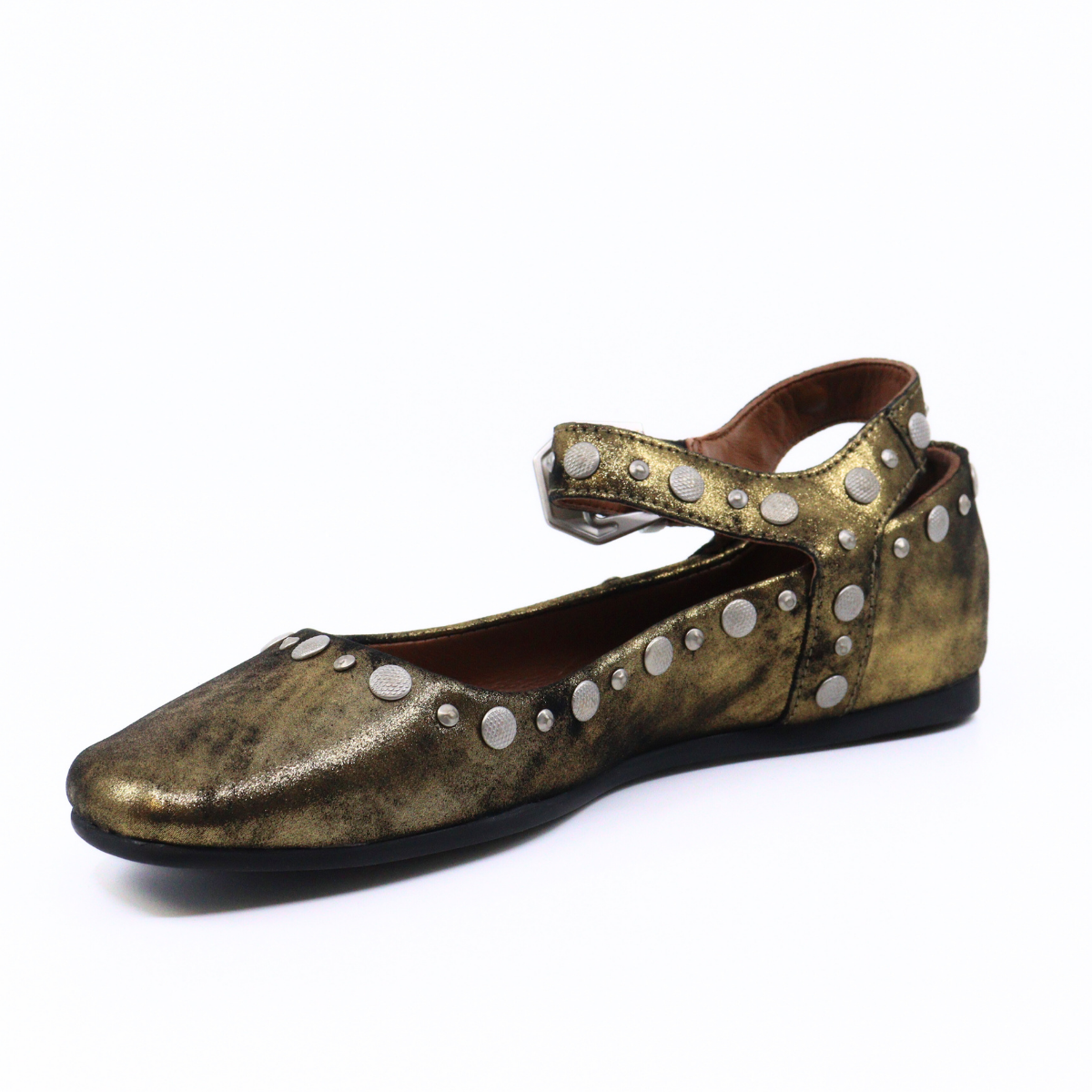 Mystic Mary Jane Bronze Metallic Women's Shoes Flats Free People