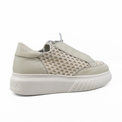 Ivor Crochet Cream Women's Sneakers Platforms Andia Fora