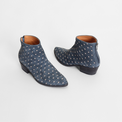 Soula Blue Grey Women's Boots I.N.K. Shoes