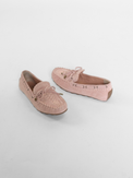 Misty Suede Moccasin Pearl Blush Suede Women's Shoes Free People