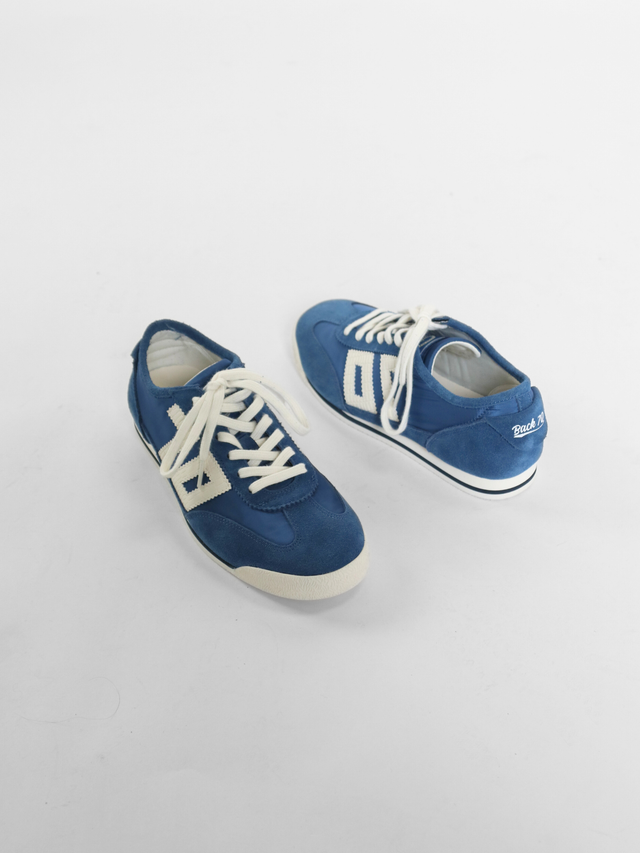 Leon Navy Women's Sneakers Back 70