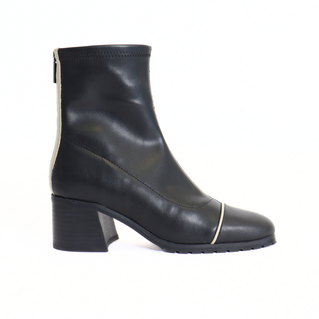 Briana Black Women's Boots Heels Valdini