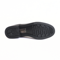 Perle Black Crinkle Patent Women's Boots Valdini