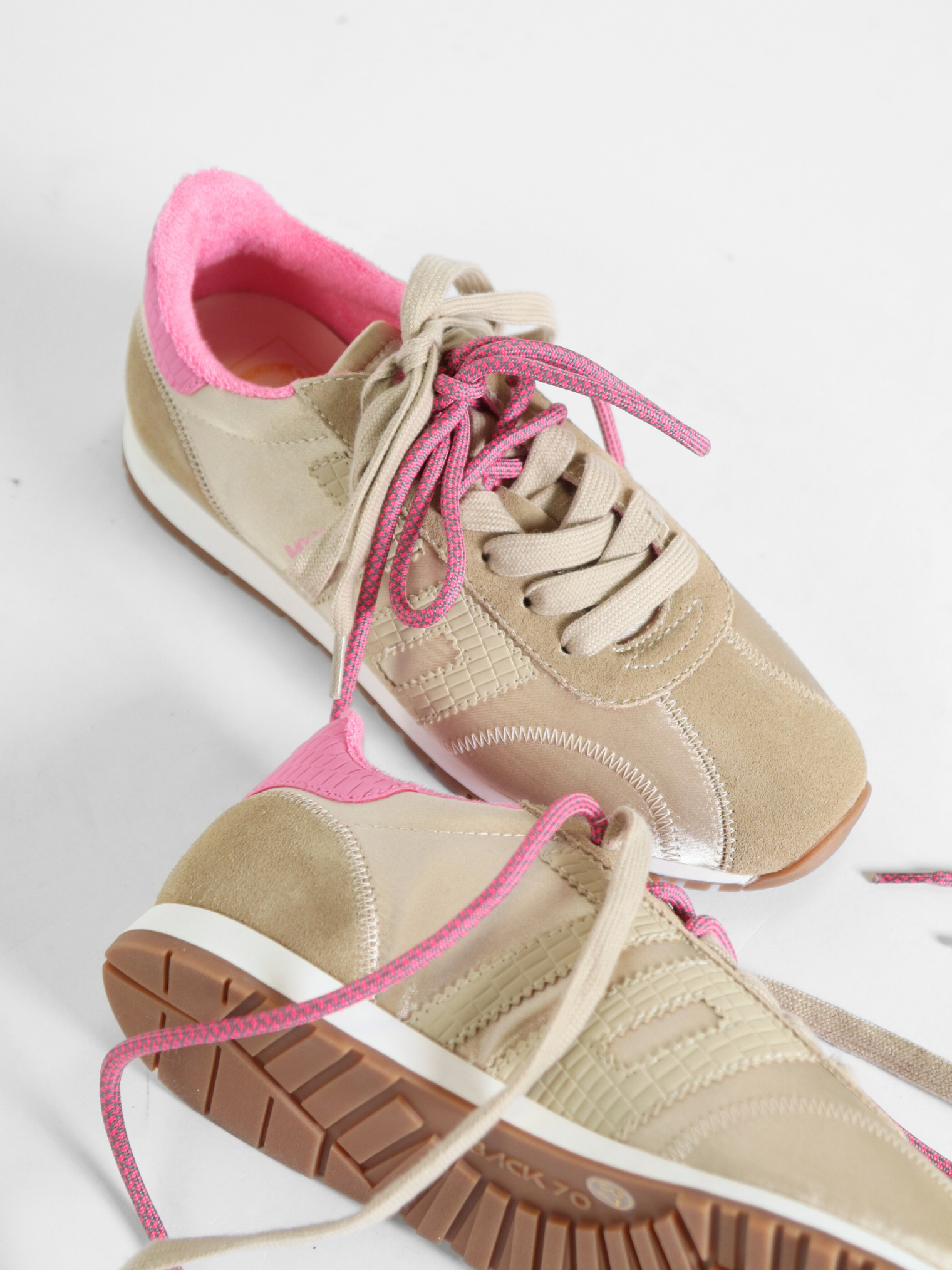 Asiana Beige Women's Sneakers Back 70