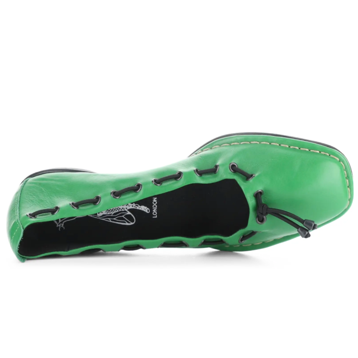 Bapi Green Women's Shoes Flats Fly London    