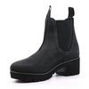 Women's winter leather ankle boot PHYLLIS NERO by BUSSOLA